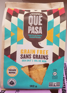 Tortilla Chips GF - Cassava SEA SALT (Que Pasa)
